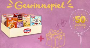 1 von 50 Dr. Oetker Backmischungen Produktpaketen gewinnen