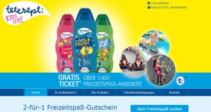 Tetesept: Zwei Freizeitspaß-Eintrittskarten zum Preis von einer