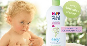 500 Tester für HiPP Baysanft Pflegemilch gesucht