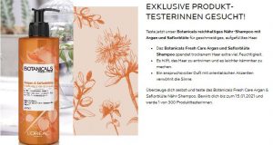 Tester für das Botanicals reichhaltiges Nähr-Shampoo von L’oreal gesucht